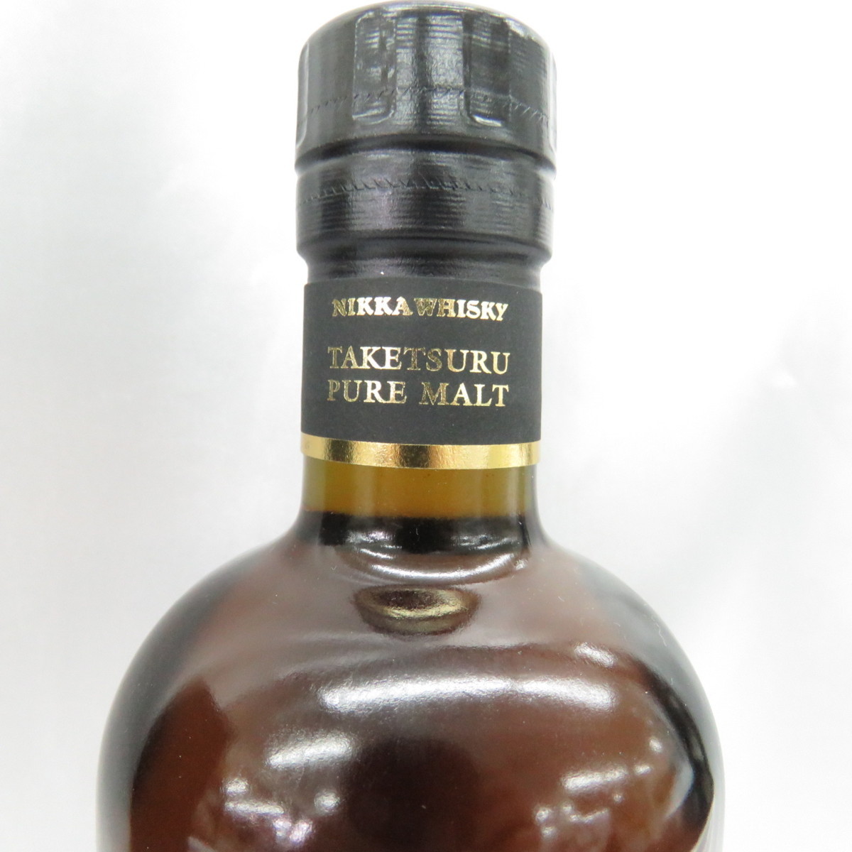 NIKKA 竹鶴 25年 ピュアモルトウイスキー空瓶と木箱