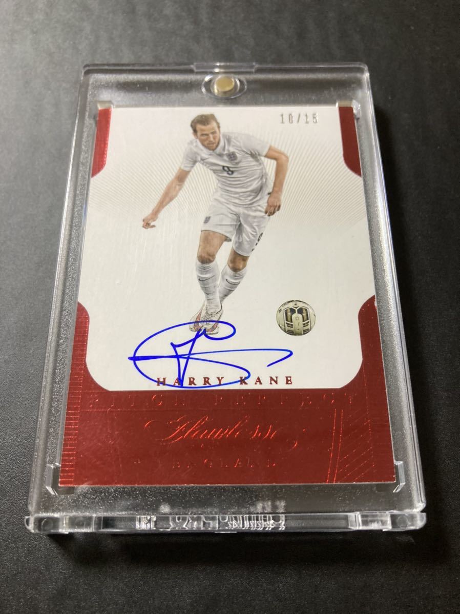 お得，爆買い 2015-16 PANINI FLAWLESS HARRY KANE auto 直書きサイン