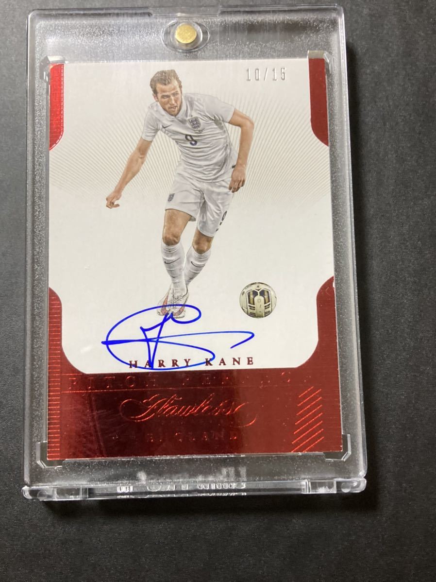 お得，爆買い 2015-16 PANINI FLAWLESS HARRY KANE auto 直書きサイン