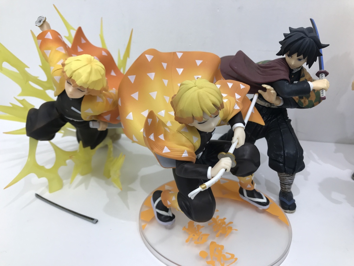 現状品】☆まとめ売り ☆鬼滅の刃 フィギュアセット ☆炭治郎/禰豆子 