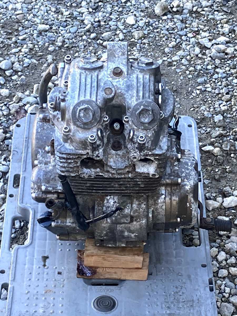 XLR250 MD22 実働エンジン 始動動画有り! baja XR250 ME08やMD30等にも