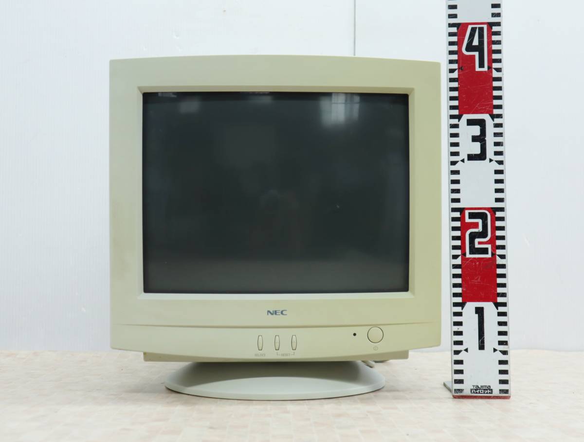 ブラウン管モニター｜15インチCRTモニター CRTディスプレイ｜NEC