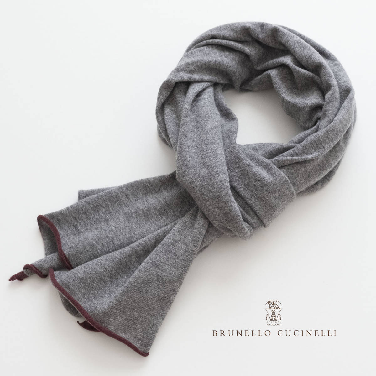 No.760☆Brunello Cucinelli ブルネロクチネリ☆新品 最高級カシミヤ