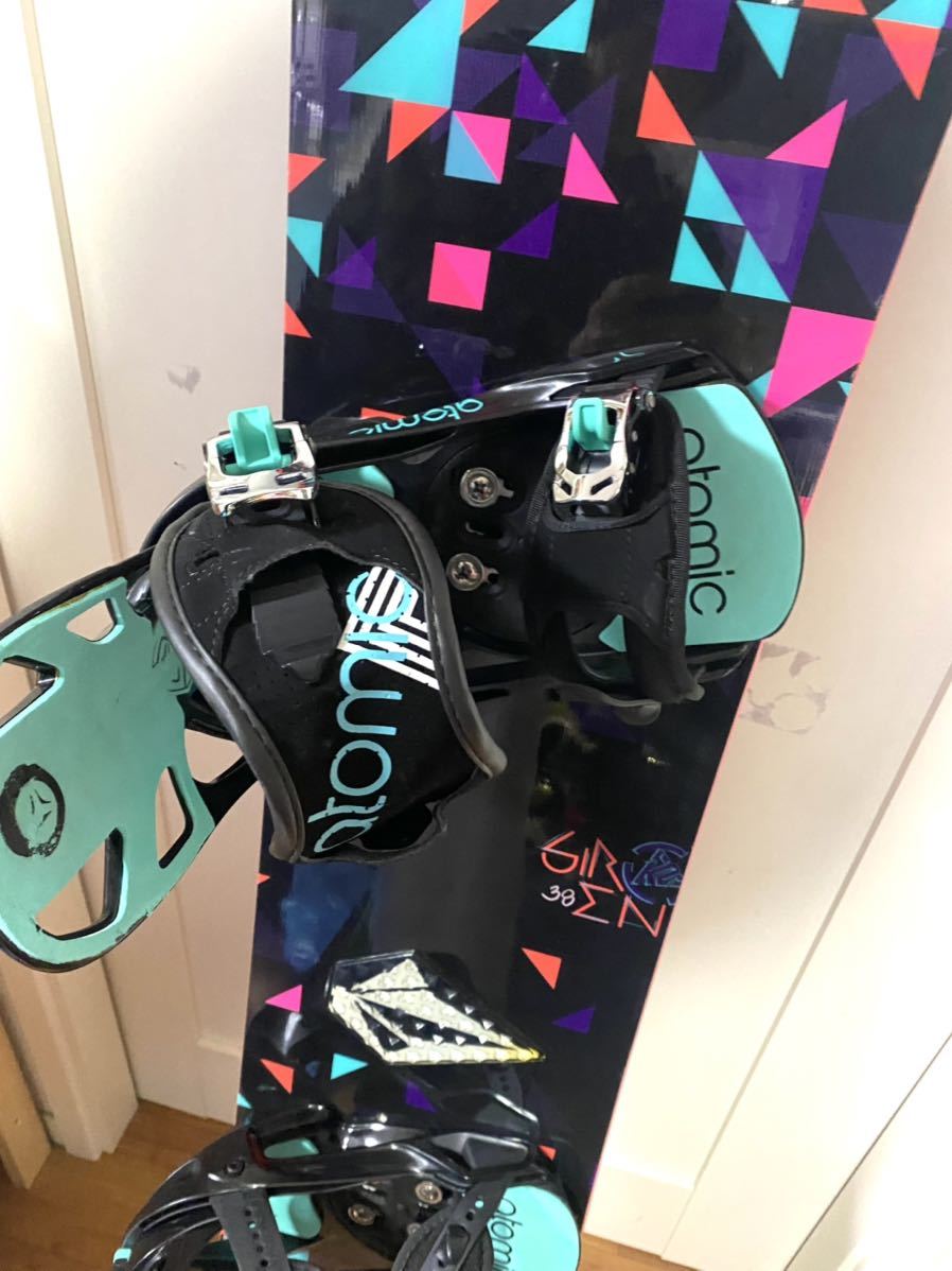 美品 K2 SIREN 138cm ビンディング付きセット youth ユース オール 