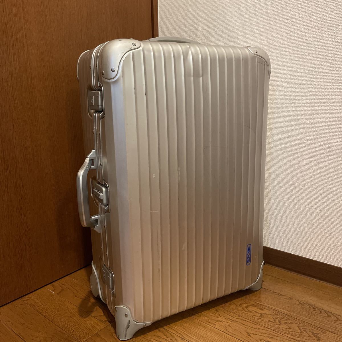 美品希少 リモアトパーズスーツケース4輪 希少美品！RIMOWAトパーズ 