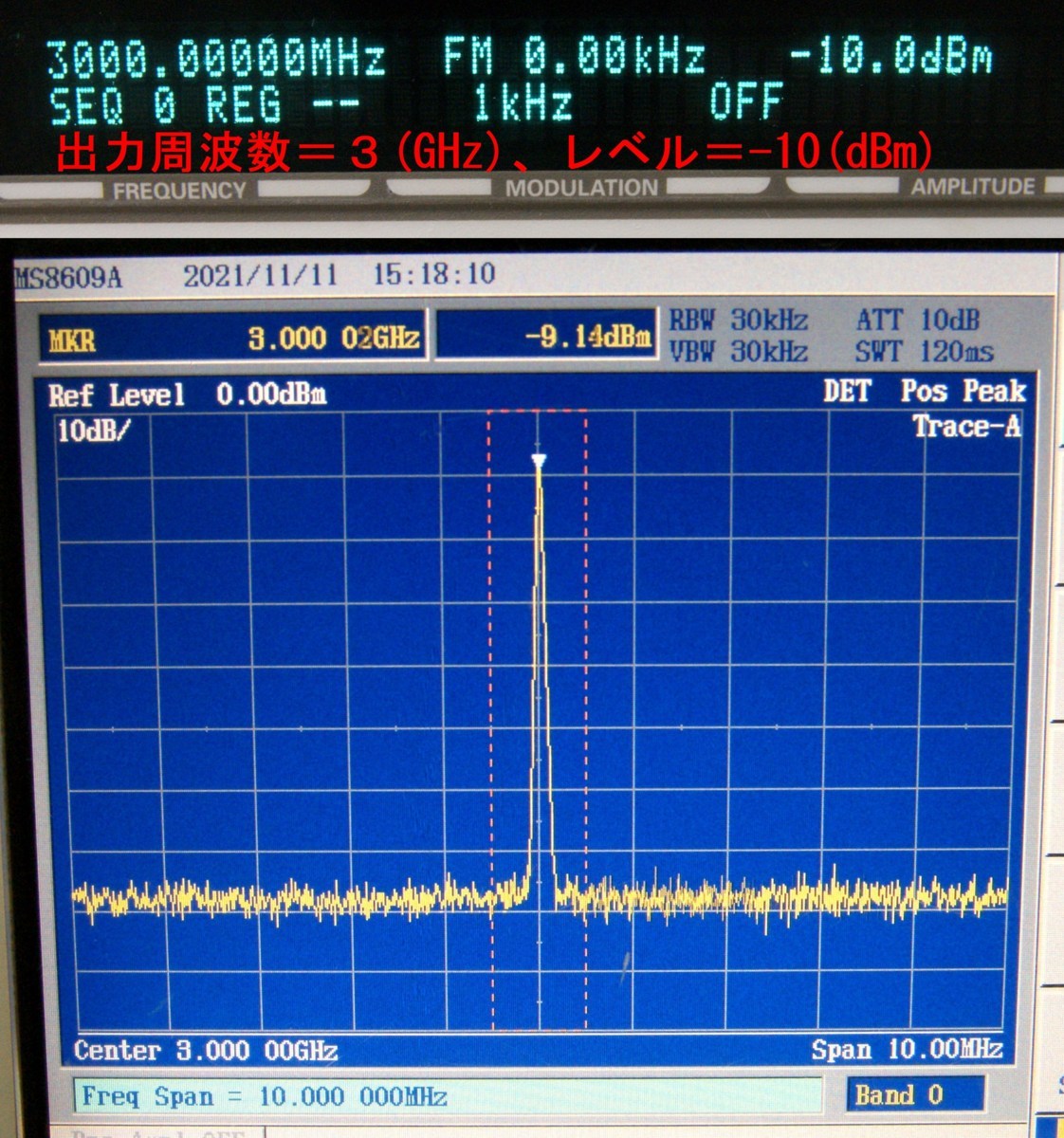 DB38529◆Anritsu/アンリツ MS8609A ディジタル移動無線送信機テスタ (9kHz-13.2GHz)【返品保証なし】