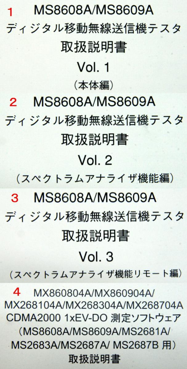 DB38529◆Anritsu/アンリツ MS8609A ディジタル移動無線送信機テスタ (9kHz-13.2GHz)【返品保証なし】