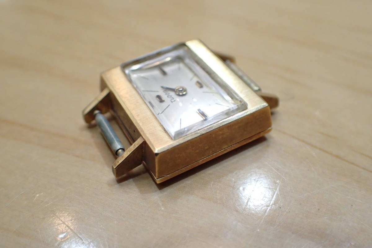 貴重 ◇TUDOR/チュードル K18/750製 金無垢◇ ロレックス スクエア 