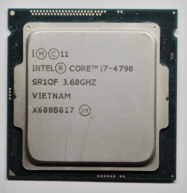 Core Intel CPU 3797.75 MHz 5GTs CPU Intel Core i7-4790 3.60GHZ 
