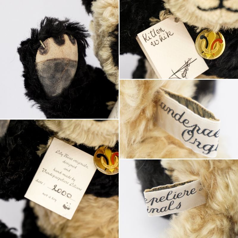1円/アンティーク リリーベア Lily Bear ハンドメイド パンダ カール