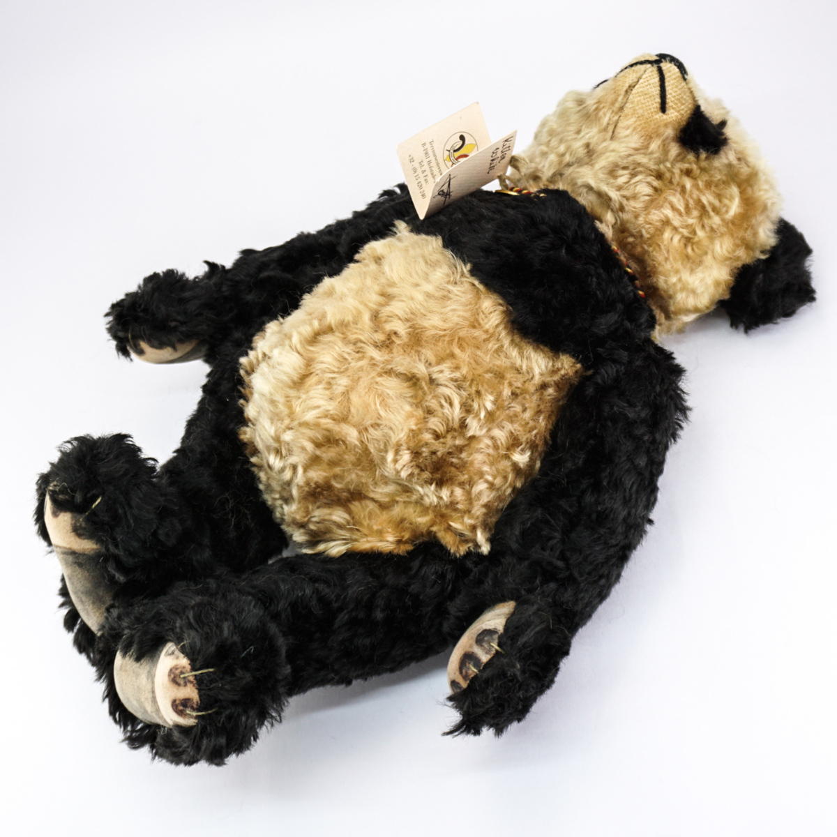 リリーベア テディベア 作家 パンダ リリアン・バンデペペリーレ アンティーク 1円/アンティーク リリーベア Lily Bear ハンドメイド パンダ カール