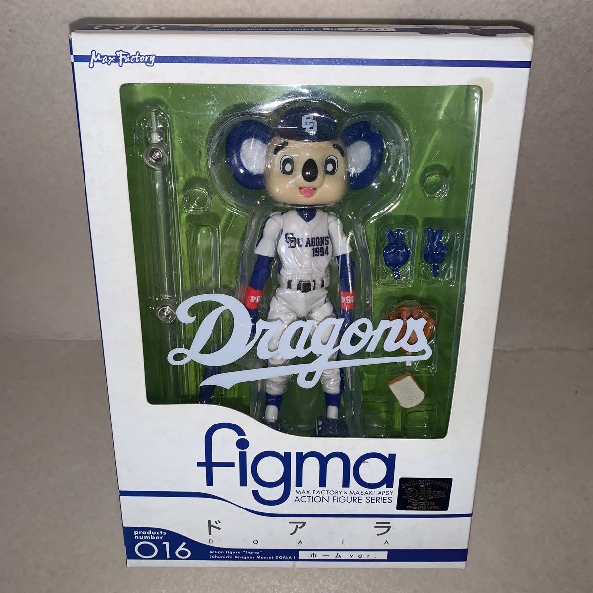 1円～ 未開封含 figma 中日ドラゴンズ ドアラ ホームVer. S.H.Figuarts