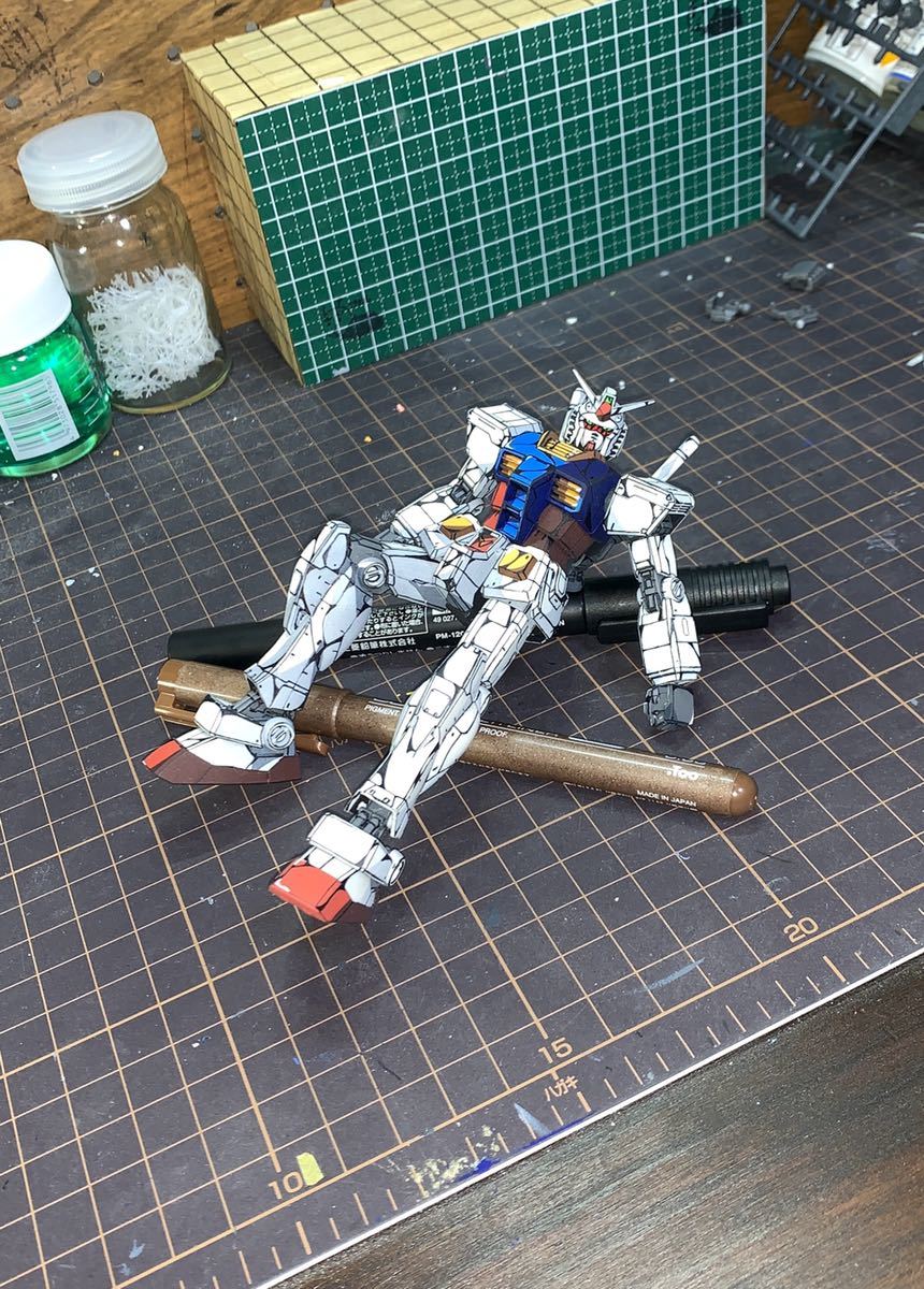 完成品 Hguc Rx 78 2 ガンダム Ver G30th 塗装済み完成品 お台場ガンダム イラスト風模型 アニメ塗り 二次元塗装 リペイント ガンプラ 完成品 売買されたオークション情報 Yahooの商品情報をアーカイブ公開 オークファン Aucfan Com