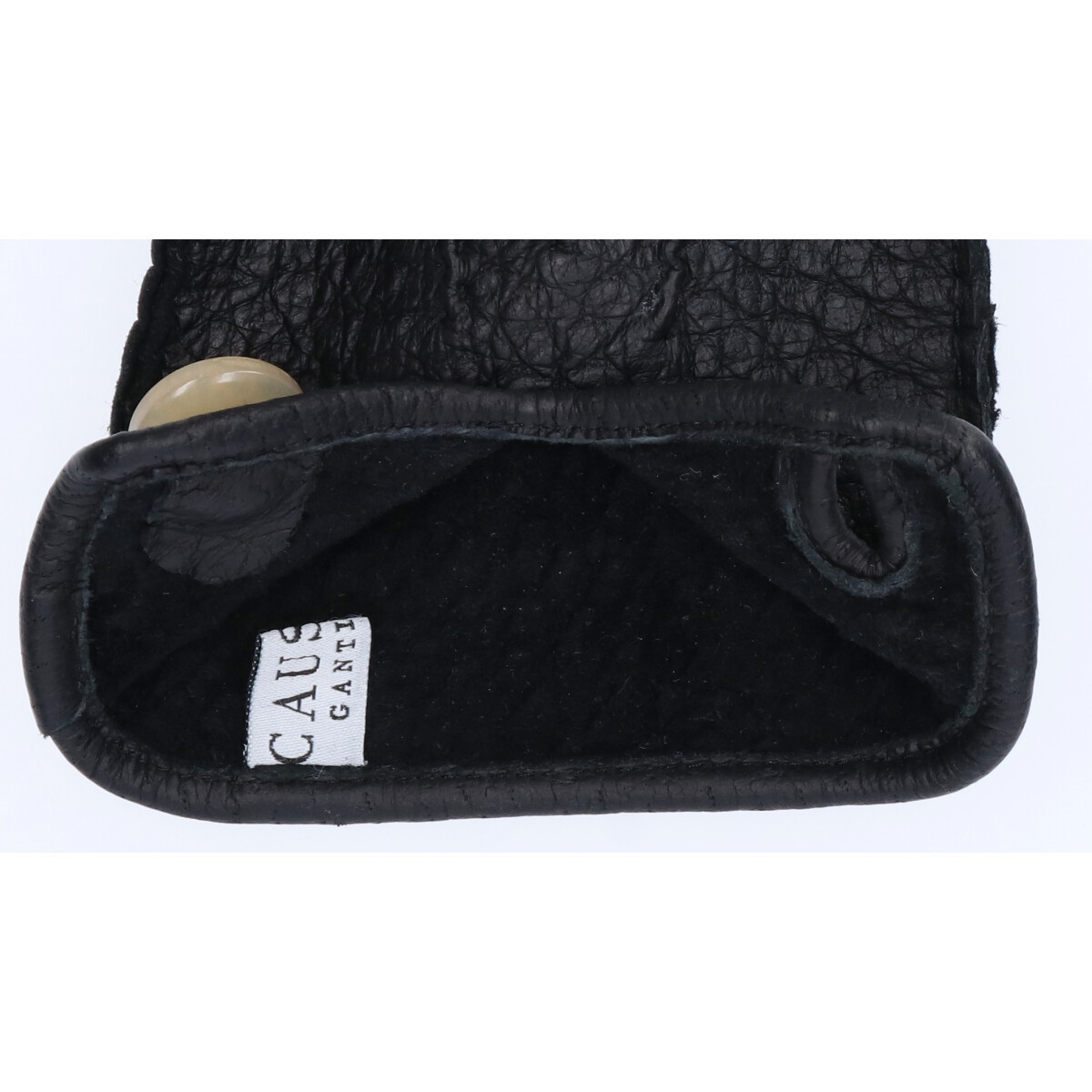 CAUSSE GANTIER ペッカリーレザー手袋 81⁄2 焦げ茶 CAUSSE GANTIER