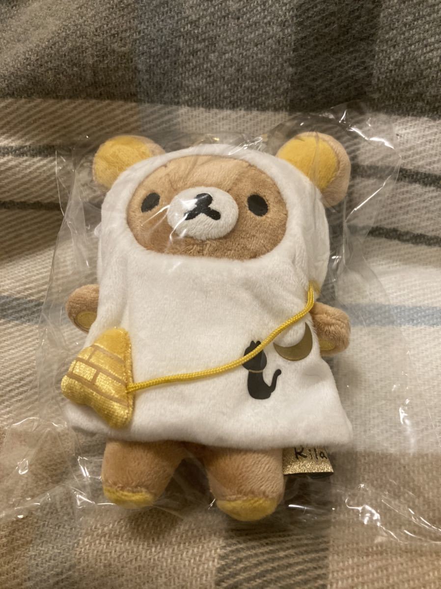 古代エジプト展　リラックマぶらさげぬいぐるみ5点セット リラックマ 古代エジプト展 メジェドさま風 ぶらさげぬいぐるみ