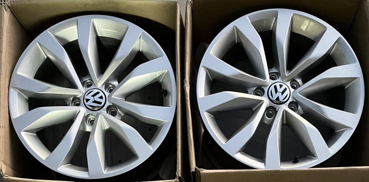 フォルクスワーゲン | VW ザ・ビートル ザビートル ザ 純正ホイール 17インチ 4本 新車外し ザ・ビートルなどに装着できる１７インチ入庫です BEETLE THE VOLKSWAGEN ビートル純正アルミ 4本セット