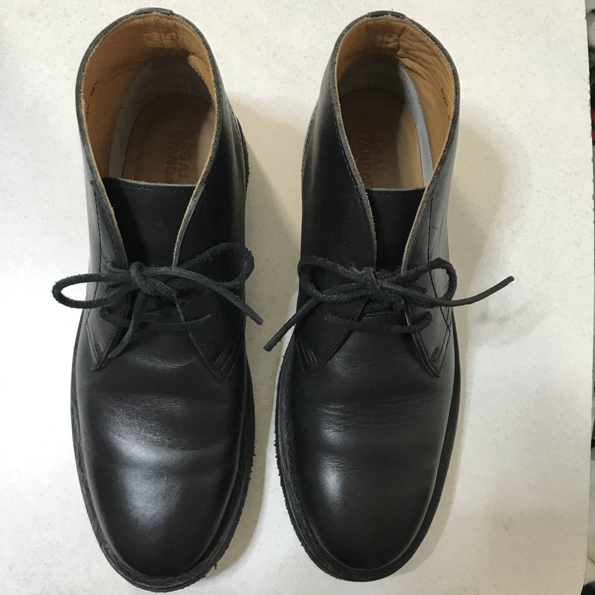 REGAL STANDARDS リーガルスタンダード レザー チャッカブーツ 62AR 黒