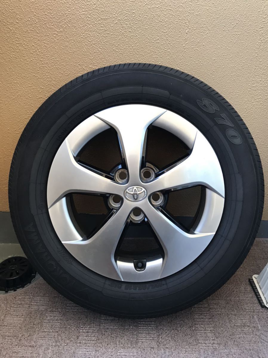 美品】【4本セット】TOYOTA PRIUSトヨタ プリウス 30後期 純正ホイール 