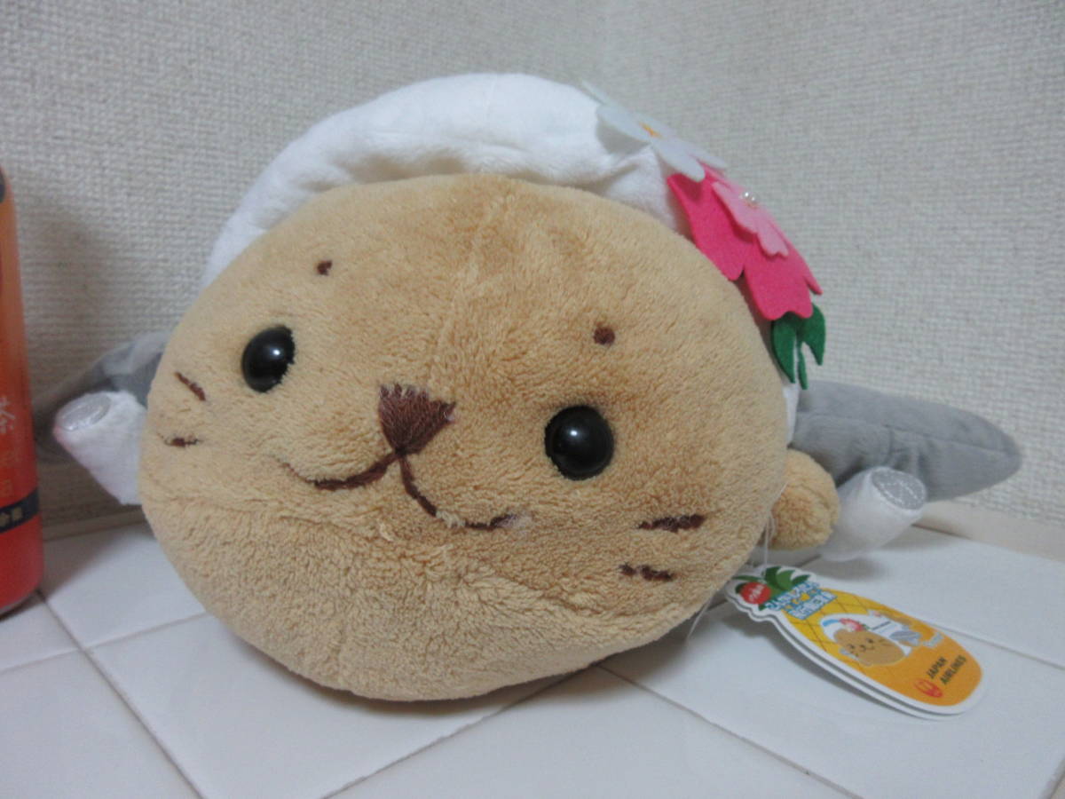 しろたん　こんがり　日焼け　ハワイ　ぬいぐるみ　希少　レア　sirotan ◎Sirotan 【ハワイ帰りのこんがりしろたん 飛行機に変身】ぬいぐるみ