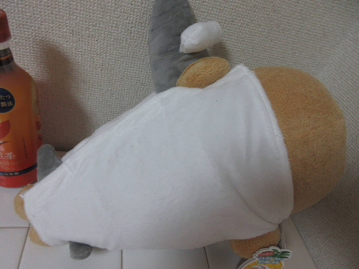 ◎Sirotan 【ハワイ帰りのこんがりしろたん 飛行機に変身】ぬいぐるみ
