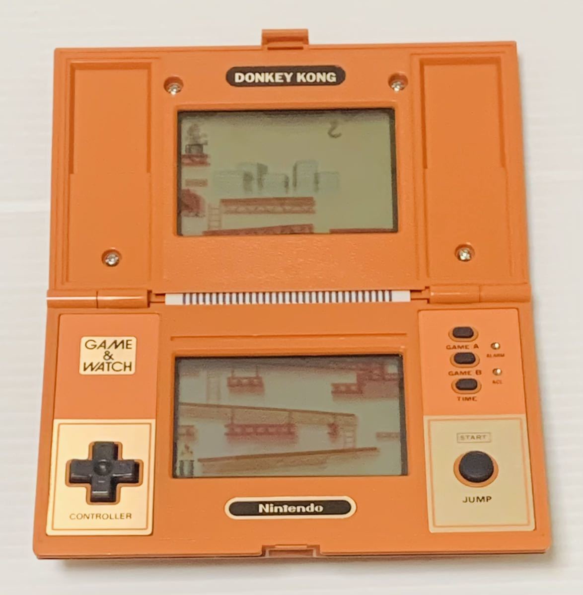 希少品 ゲームウォッチ マルチスクリーン ドンキーコング 付属品 完品 