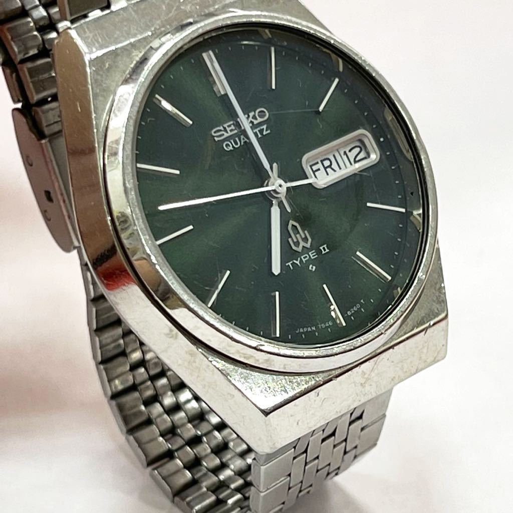 □SEIKO□セイコー 腕時計 TYPE Ⅱ クオーツ 時計 QUARTZ QZ 