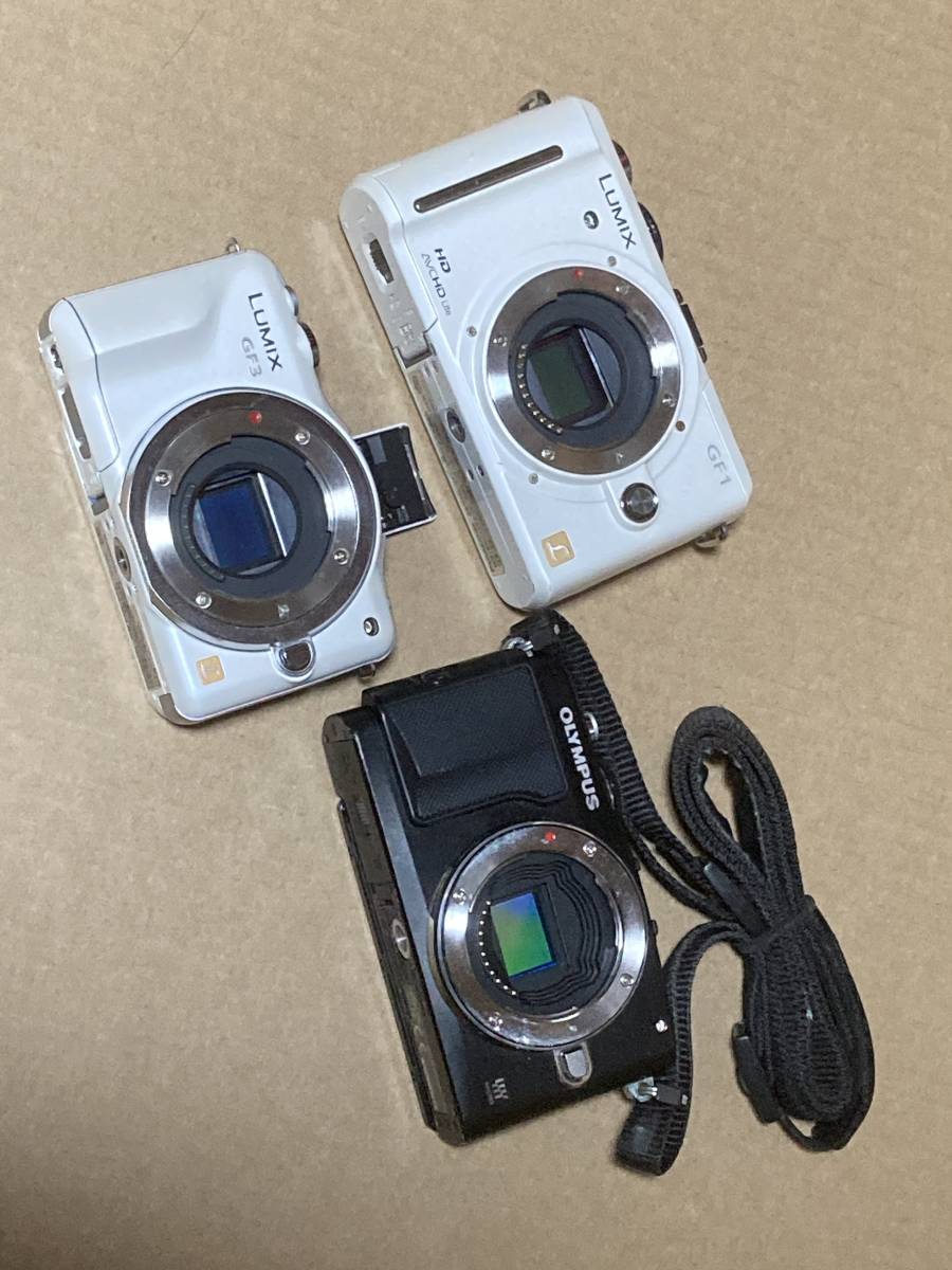 新品，大人気 Olympus PEN Lite E-PL5 & LUMIX GF3 & LUMIX GF1(オリンパス)｜売買されたオークション情報、yahooの商品情報をアーカイブ公開 - オークファン オリンパス