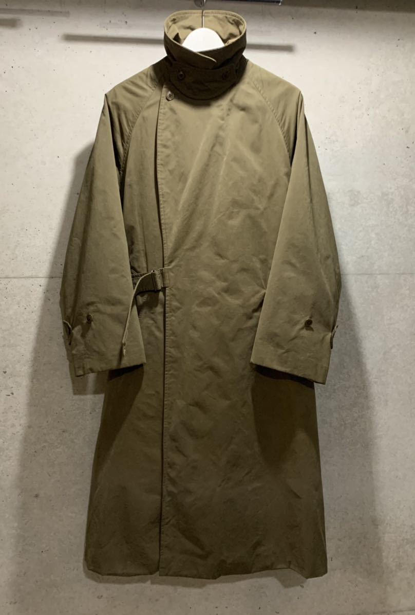 comoli 19AW タイロッケンコート　サイズ1 カーキ コモリ タイロッケンコート カーキ サイズ1 COMOLI 19AW COLLECTION