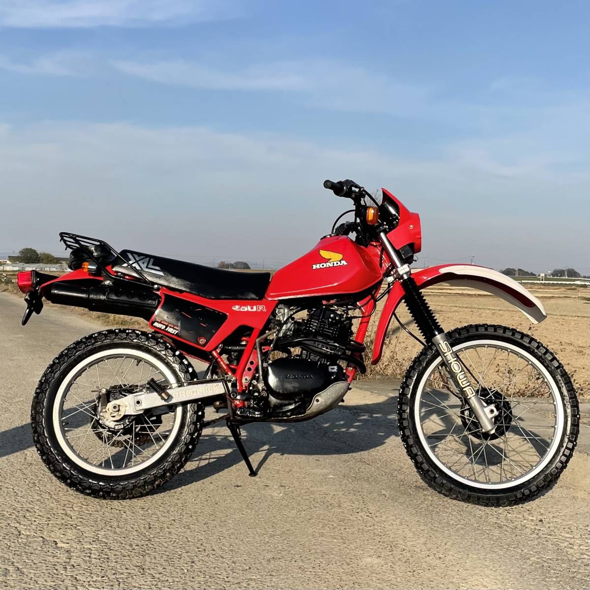 ホンダ XL250R 好調 実動 希少 ヤマハスズキカワサキ検)XR DT TDR XL  