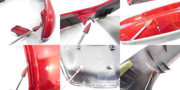 CB400SF NC31 CBX400F2カラー 赤黒 外装SET タンク/フェンダー/サイド