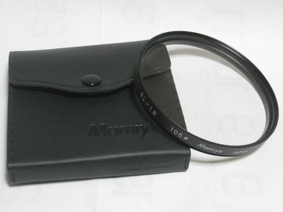 定番，新作 MAMIYA LENS FILTER 105mm SL-1B マミヤ レンズフィルター フィルター(フィルター)｜売買されたオークション情報、yahooの商品情報をアーカイブ公開 - オークファン その他
