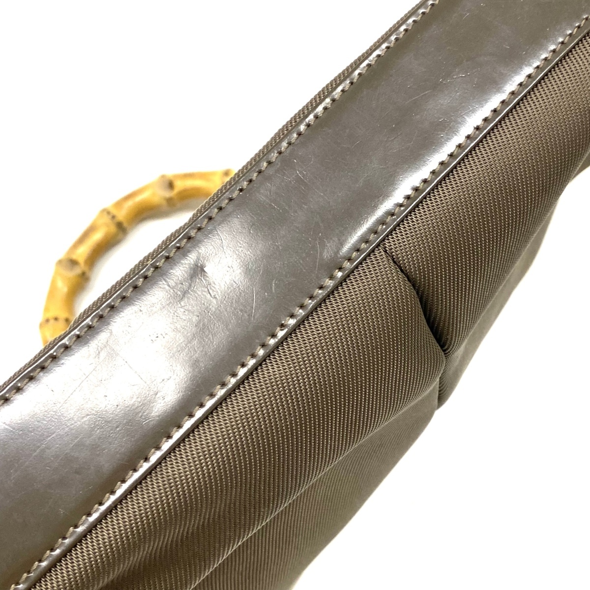 1円～ ◇グッチ GUCCI◇バンブー 001 2855 1875 5 ハンドバッグ トート 