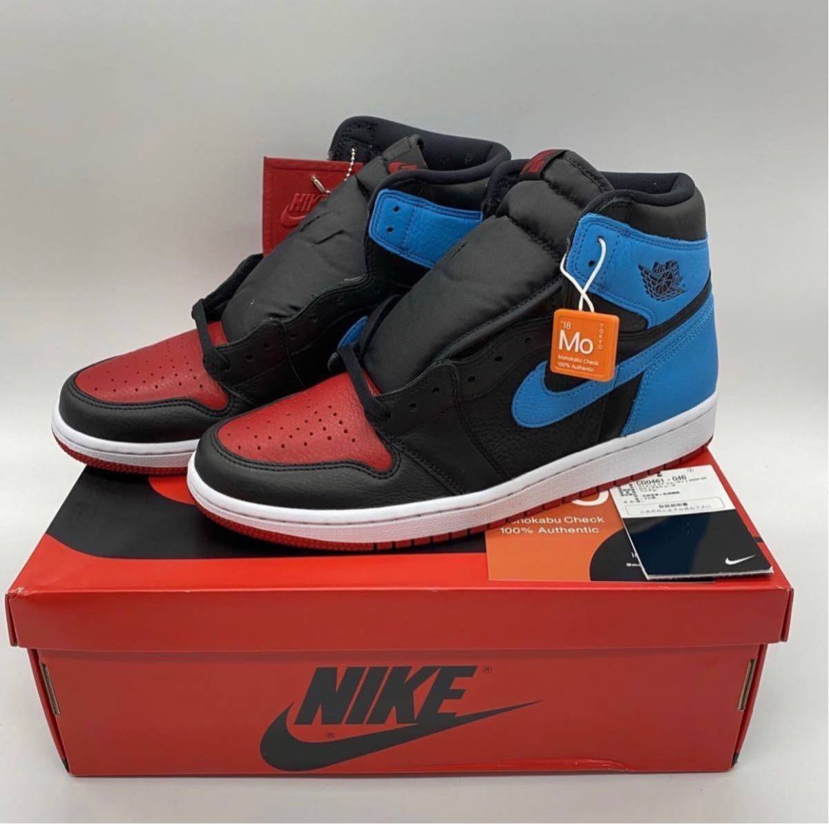 28.5cm】新品 WMNS AIR JORDAN 1 HIGH OG UNC TO CHICAGO ウィメンズ  