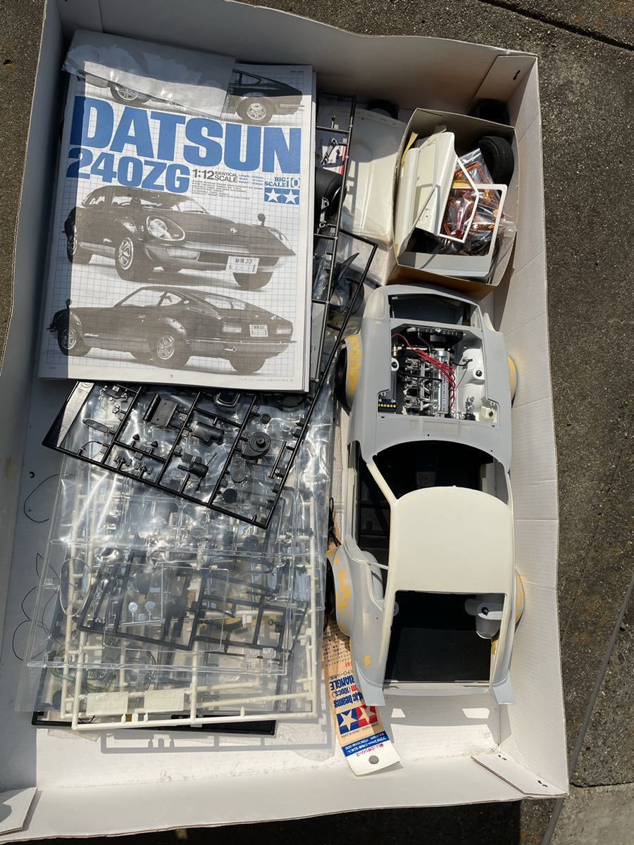 タミヤ 1/12 プラモデル 240ZG 半完成品 ビッグスケール 街道レーサー
