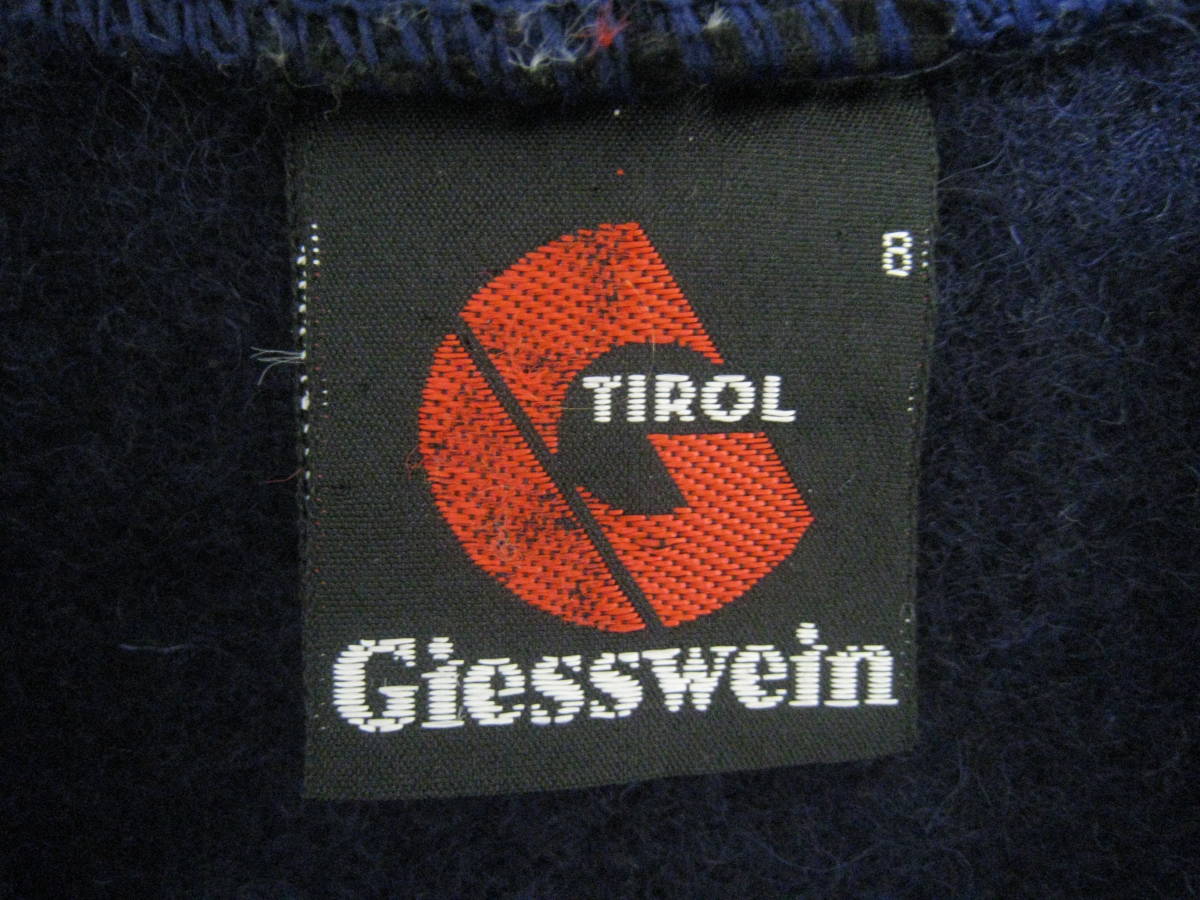 Giesswein◇ギースヴァイン 圧縮ウール ジャケット コインボタン 