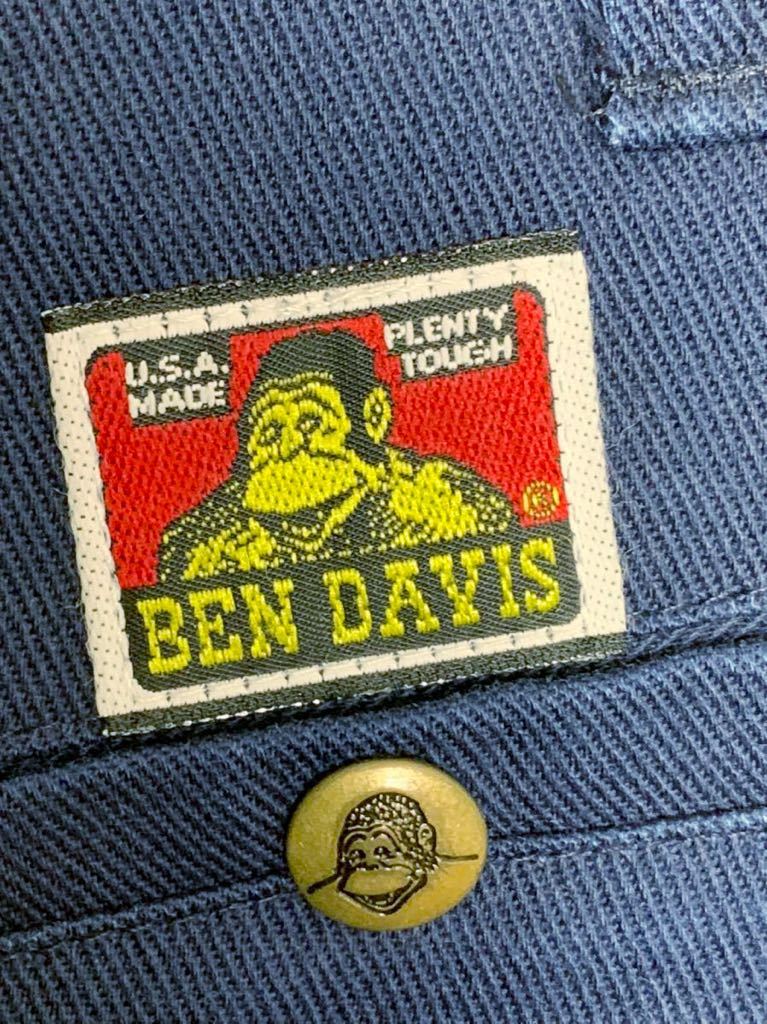 USA製90s BENDAVIS フリスコパンツ ネイビー ワークパンツ ベン