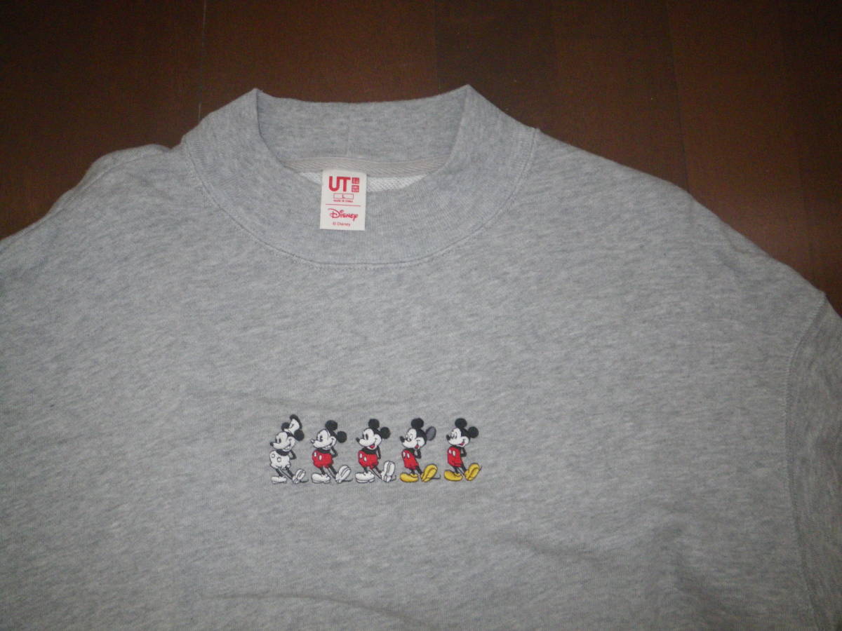 ユニクロ Ut レディース ミッキーの刺繍がかわいい ワンピース L グレー 長袖 その他 売買されたオークション情報 Yahooの商品情報をアーカイブ公開 オークファン Aucfan Com