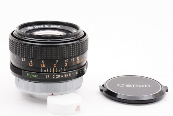 特上級】キャノン Canon FD 55mm f1.2 S.S.C. MF 一眼カメラレンズ