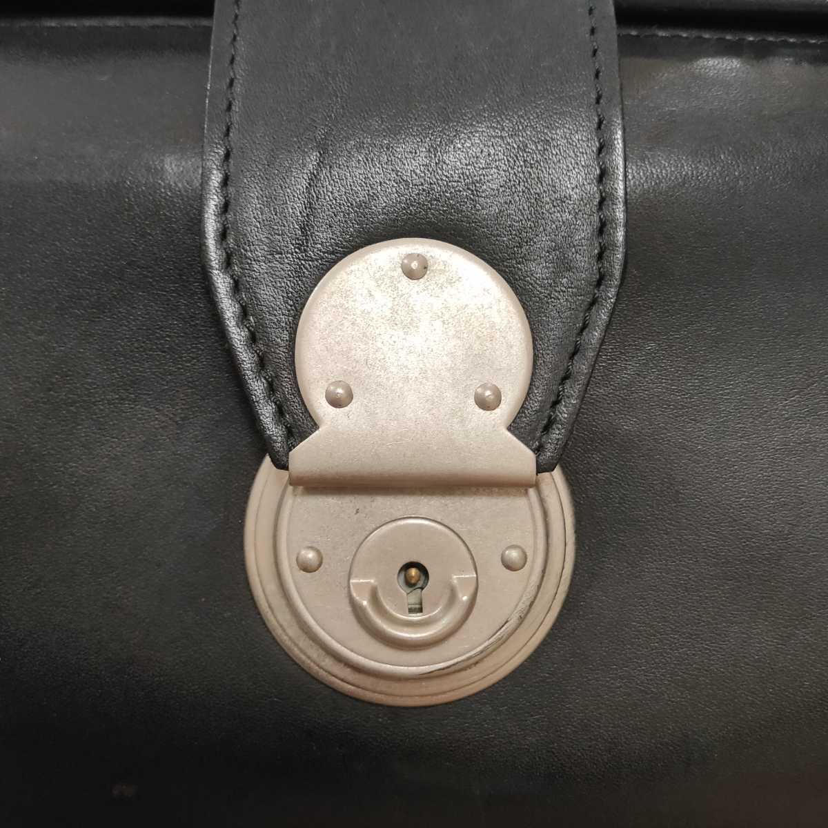 PAUL SMITH　ダレスバッグ　黒レザー ポールスミス/Paul Smith【貴重☆ダレスバッグ/黒】 | 高級中古革靴の