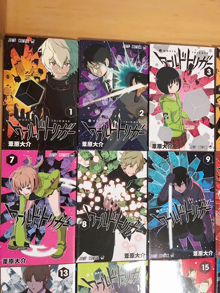 ワールドトリガー 最新刊 24巻込み 全巻セット 全巻セット 売買されたオークション情報 Yahooの商品情報をアーカイブ公開 オークファン Aucfan Com