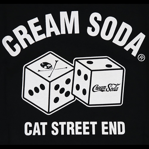 M】サイズ CREAM SODA/クリームソーダ ◇CSダイスTシャツ◇ ロック 