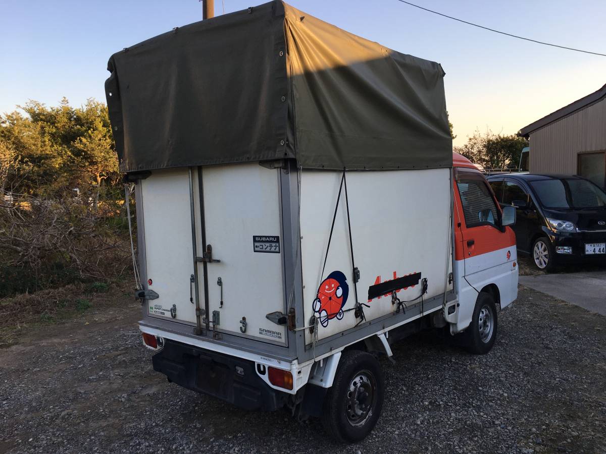 在庫入替特価 サンバー トラック 16.5万キロ 4WD 赤帽 5速MT スーパー 
