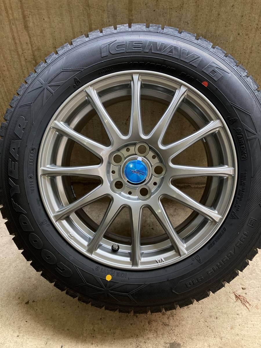 スタッドレス グッドイヤー 195/65R15 アルミホイール ICE NAVI6 2019 
