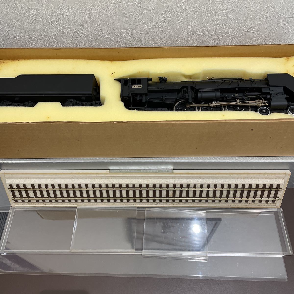 ♪♪【7660】C62型 蒸気機関車模型 1/42 三井金属謹製 鉄道模型 レール