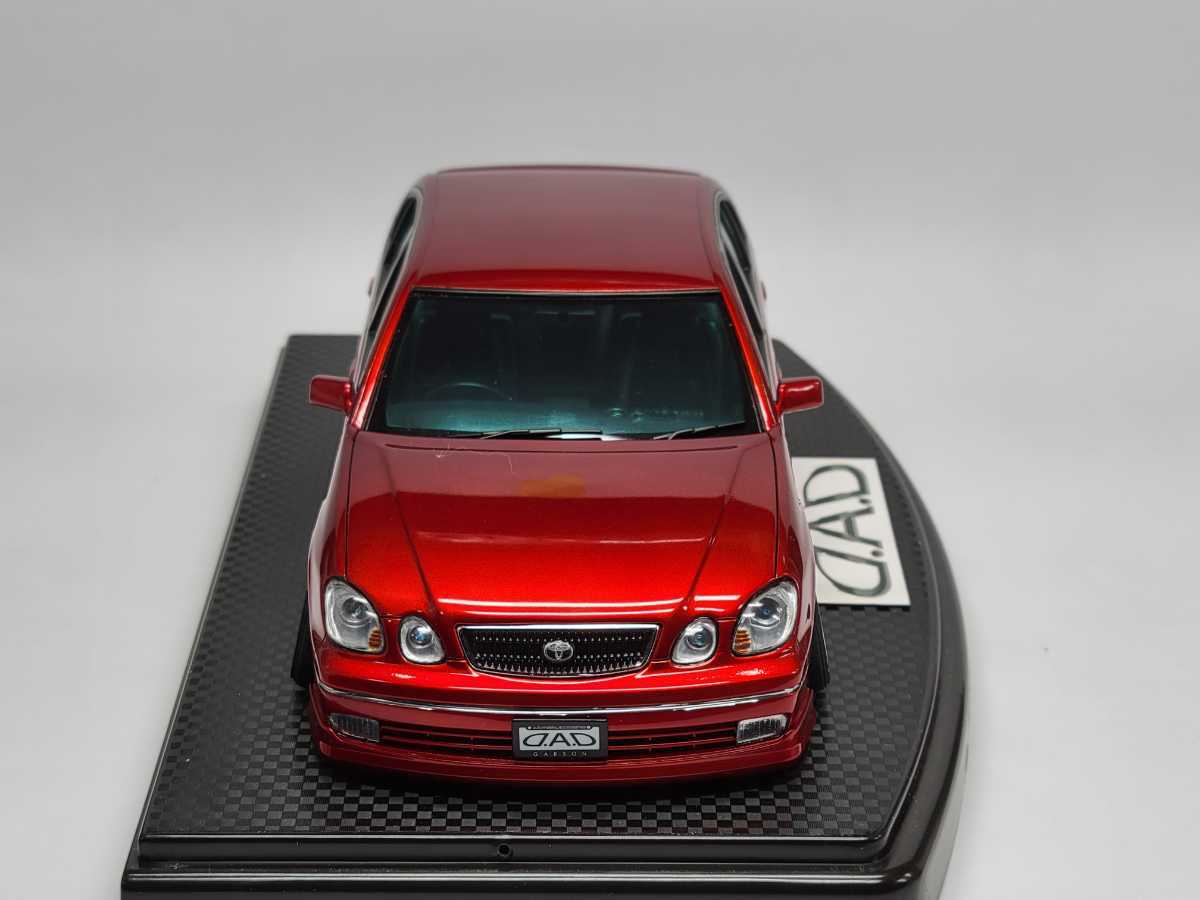 プラモデル 完成品 アオシマ 1/24 トヨタ アリスト V300 JZS161 D.A.D