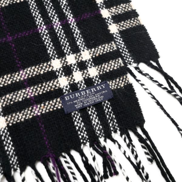 TC2162*スコットランド製《バーバリー BURBERRY LONDON》メリノウール