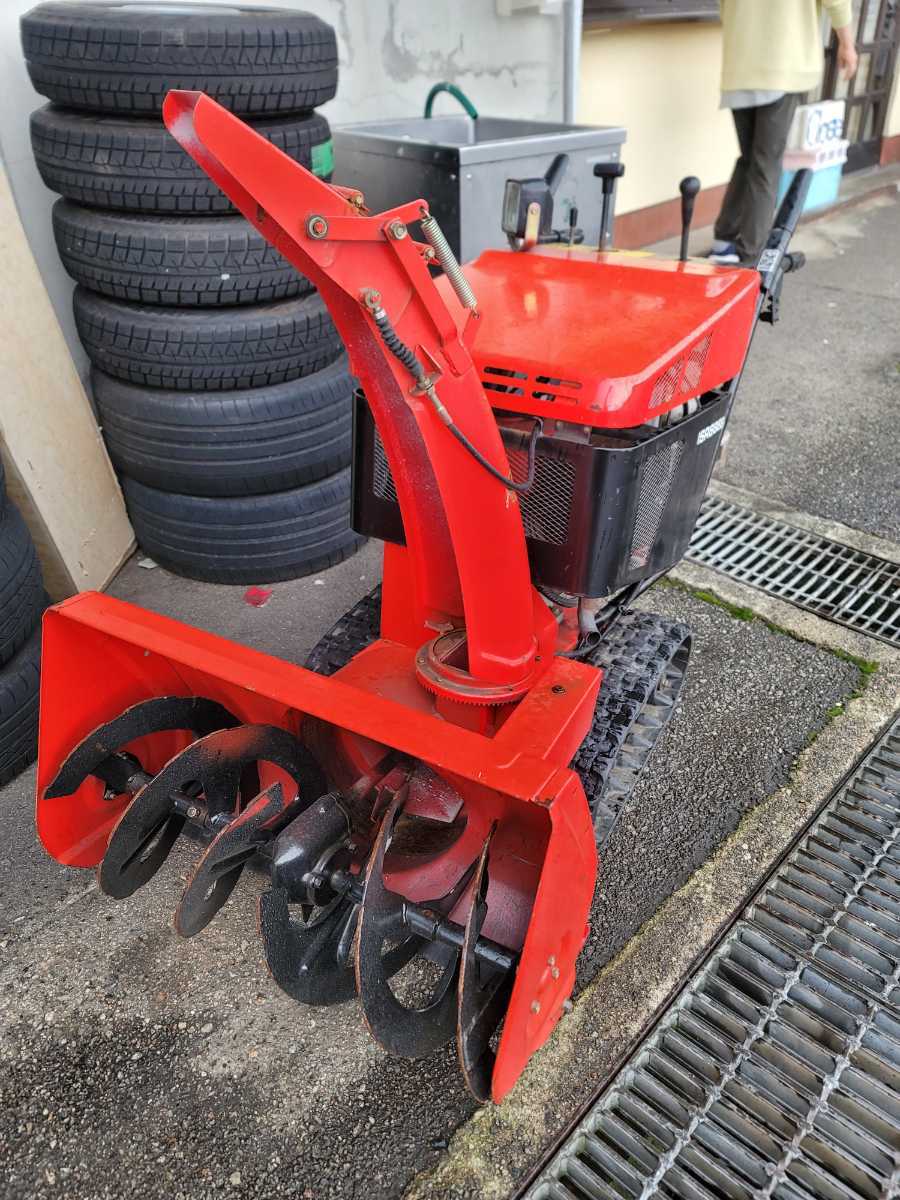 富山発！ ヰセキ ISR686B ロータリー 除雪機 オーガ幅約670mm ガソリン