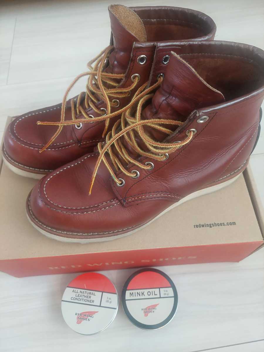 レッド・ウイング 6INCH CLASSIC MOC TOE 9106 8131 8875 26.0cm D  