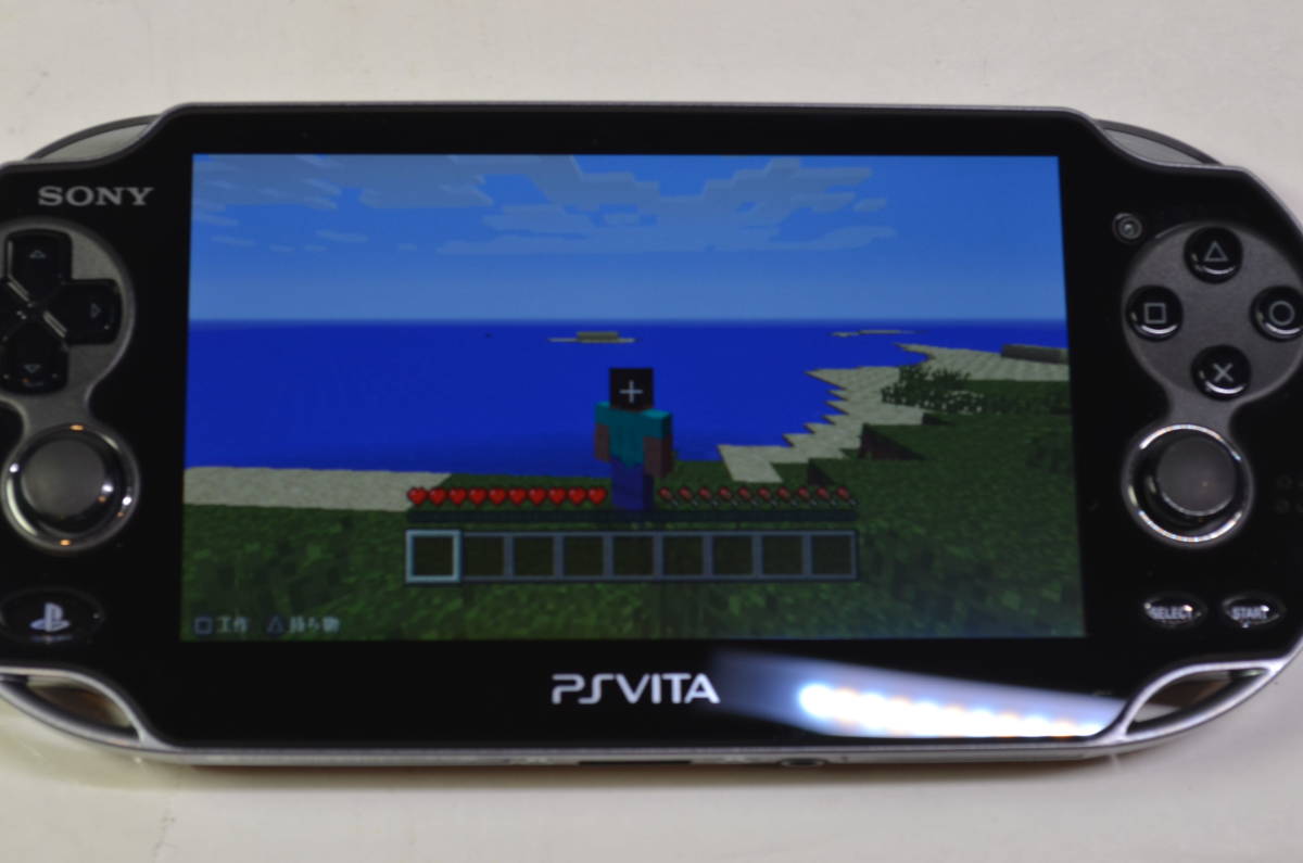 ☆極上美品 動作良好☆vita 本体 クリスタルブラック pch-1100☆black 