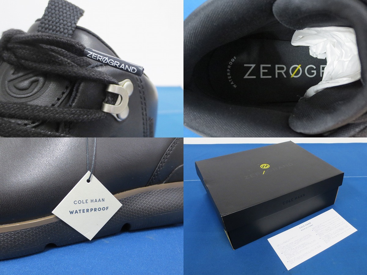 未使用☆COLE HAAN ゼログランド オムニ ハイカー ウォータープルーフ 